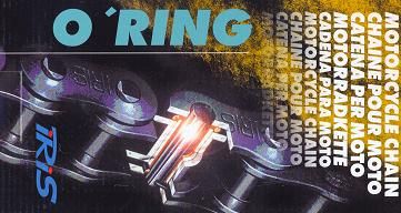 Ketting IRIS 428 O'Ring super versterkt kleur goud 138 L