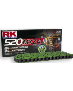 Ketting RK 520 racing cross GROEN 120 L