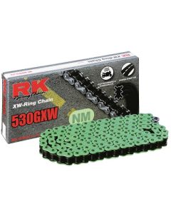 Ketting RK 530 XW'Ring hyper versterkt GROEN 98 L
