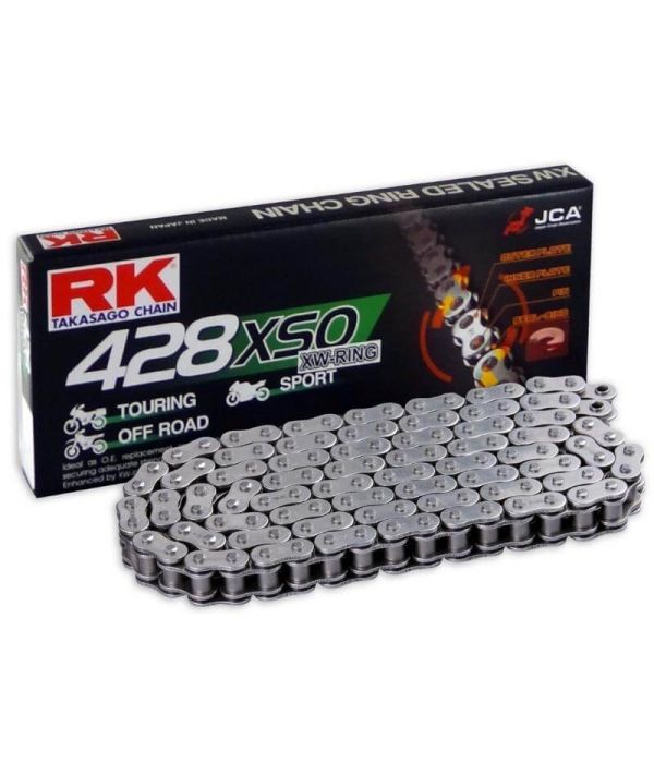 Chaine RK 428 RX'Ring super renforcée