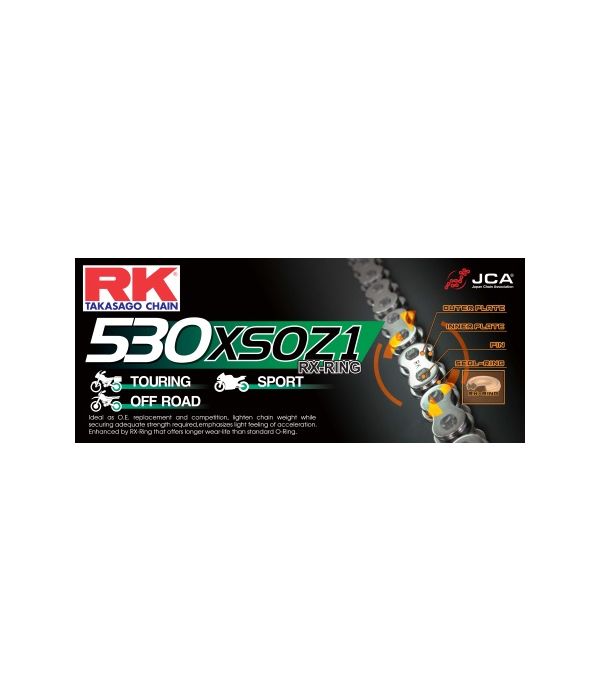 Chaine RK 530 X'Ring super renforcée