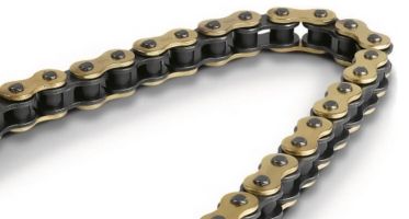 Chain 415 reinforced gold 118 L
