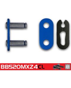 Clip master link RK 520 MXZNB blue