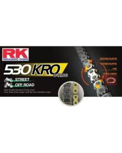 Rivet master link RK 530 KROGS gold