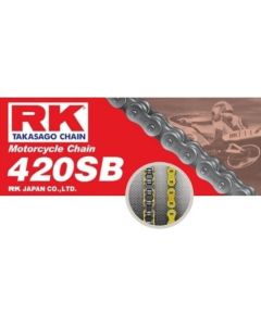 Chain RK 420 reinforced gold 126L