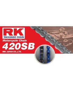 Chain RK 420 reinforced  blue 126 L