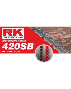 Chain RK 420 reinforced  red 126 L