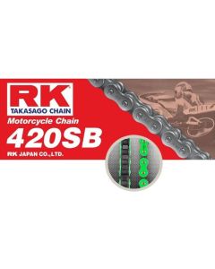 Chain RK 420 reinforced  green 126 L
