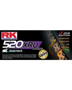 Rivet master link RK 520 XRUGB gold