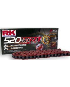 Chaine RK 520 compétition cross ROUGE 110 M