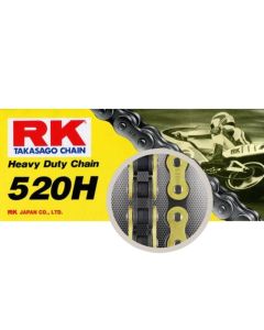Chaine RK 520 renforcée couleur or 110M