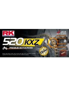 Chaine RK 520 GOLD compétition cross 108 M