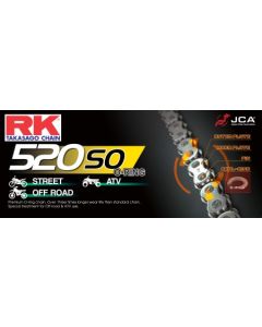 Chaine RK 520 O'Ring renforcée 106 maillons