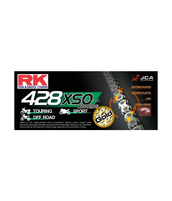 Chain RK 428 RX'Ring super reinforced