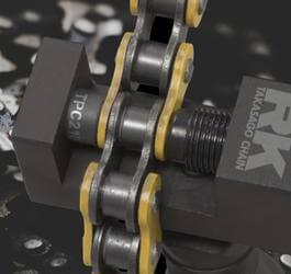 How to rivet a motorbike chain: video instructions
